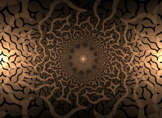 Картинка 3д графика fractal фракталы