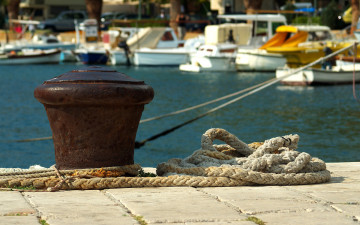 Картинка корабли порты причалы прнчал лодки веревка