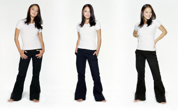 Картинка Kristin+Kreuk девушки   коллаж