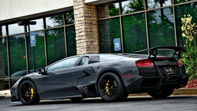 Обои картинки фото lamborghini, murcielago, автомобили