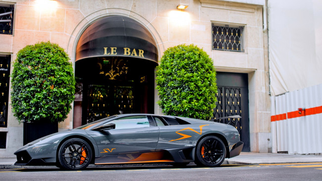 Обои картинки фото lamborghini, murcielago, автомобили