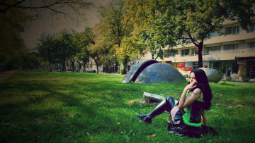 Картинка девушки -unsort+ брюнетки +шатенки