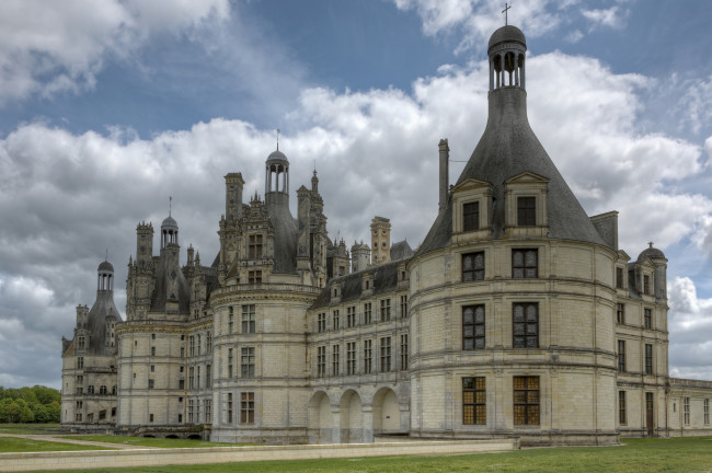 Обои картинки фото замок шамбор, города, замки луары , франция, шамбор