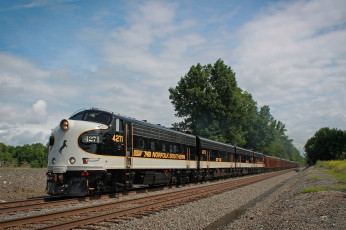 Картинка техника поезда дорога локомотив состав железная