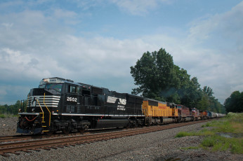 Картинка техника поезда состав локомотив дорога железная