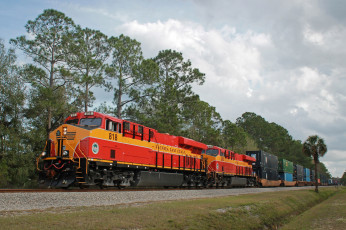 Картинка техника поезда состав локомотив дорога железная