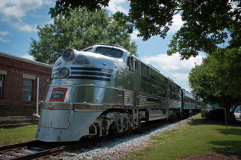 Картинка техника поезда состав локомотив дорога железная