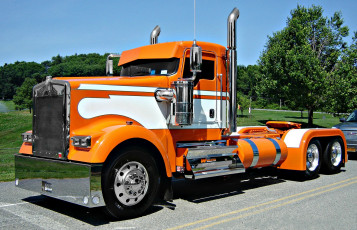 Картинка kenworth автомобили тягач седельный грузовик тяжелый