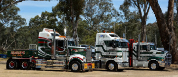 Картинка kenworths автомобили kenworth тягач тяжелый седельный грузовик