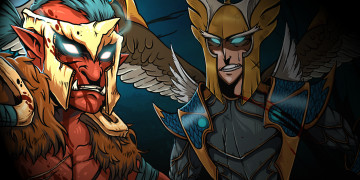Картинка dota2 видео+игры dota+2 существа крылья