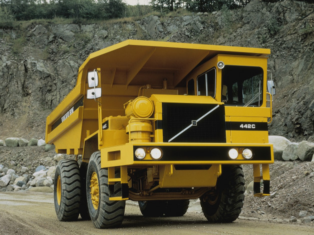 Обои картинки фото автомобили, volvo trucks, 442c, kockum, bm, volvo