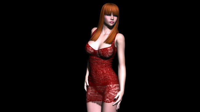 Обои картинки фото 3д графика, люди , people, фон, взгляд, девушка