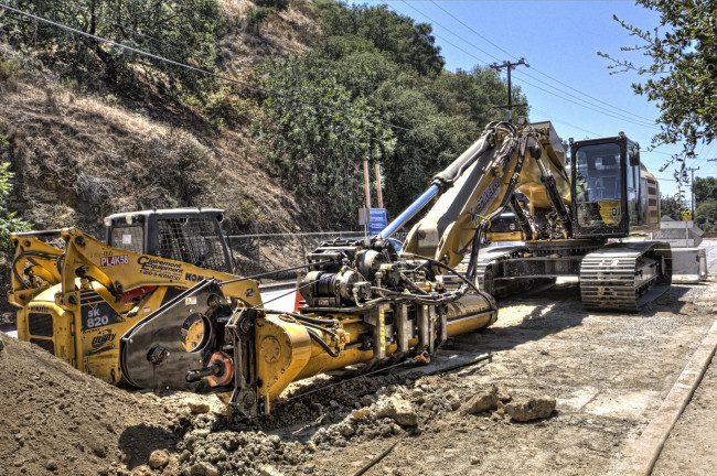 Обои картинки фото техника, экскаваторы, гусеничный, экскаватор