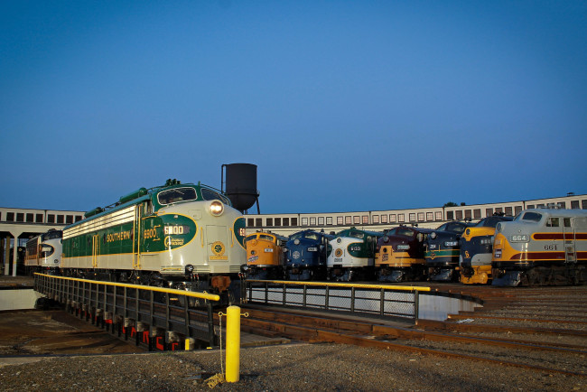 Обои картинки фото техника, локомотивы, локомотив, дорога, железная