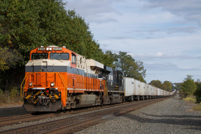 Обои картинки фото техника, поезда, дорога, железная, состав, локомотив