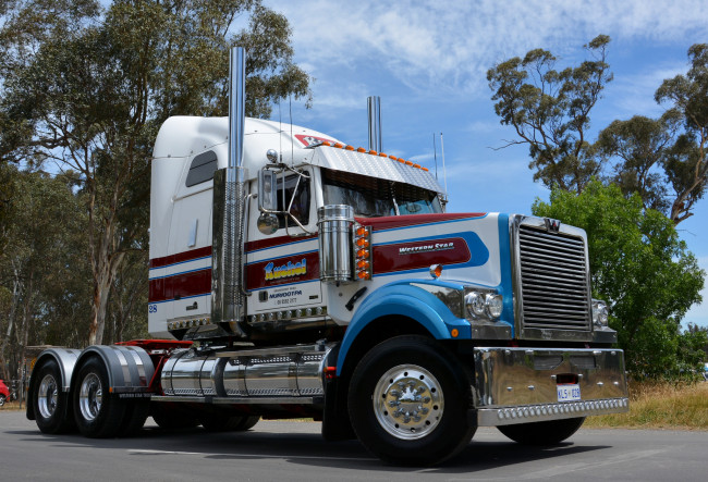 Обои картинки фото western star, автомобили, тяжелый, тягач, седельный, грузовик