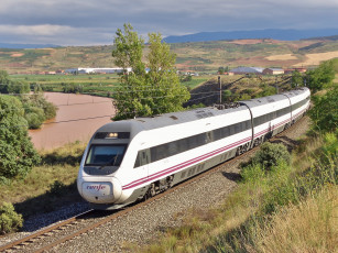 Картинка техника поезда железная дорога рельсы локомотив состав