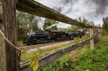 Картинка техника паровозы дорога рельсы железная паровоз