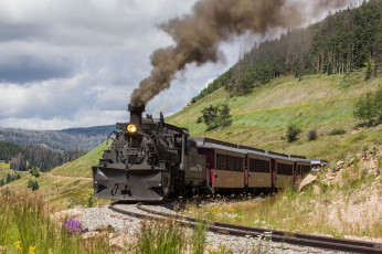 Картинка техника паровозы железная рельсы паровоз дорога