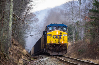 Картинка техника поезда железная дорога рельсы локомотив состав