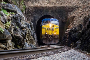 Картинка техника поезда железная дорога рельсы локомотив состав