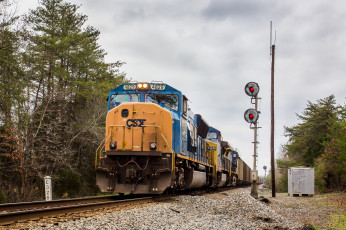 Картинка техника поезда железная дорога рельсы локомотив состав