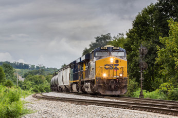 Картинка техника поезда железная дорога рельсы локомотив состав