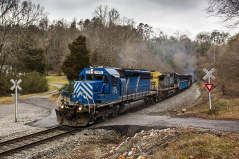 Картинка техника поезда железная дорога рельсы локомотив состав