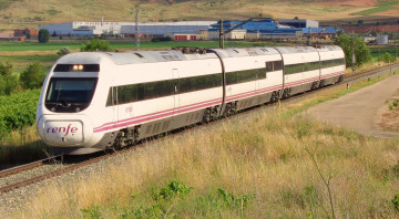 Картинка техника поезда железная дорога рельсы локомотив состав