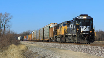 Картинка техника поезда железная дорога рельсы локомотив состав