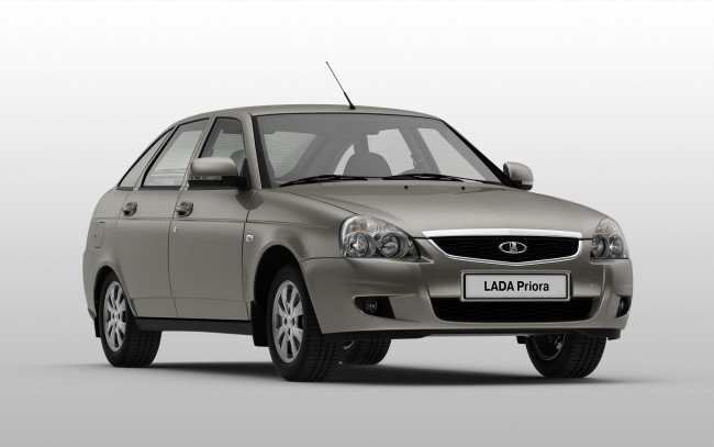Обои картинки фото автомобили, ваз, lada, priora, хэтчбек, 2172