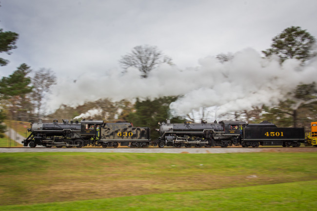 Обои картинки фото техника, паровозы, паровоз, рельсы, дорога, железная