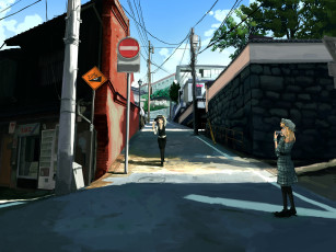 Картинка аниме touhou фон взгляд девушки