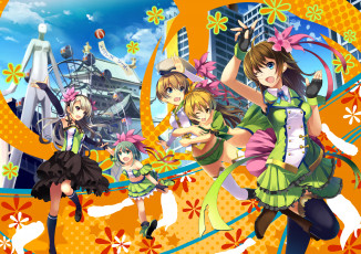 Картинка аниме unknown +другое девушки фон взгляд