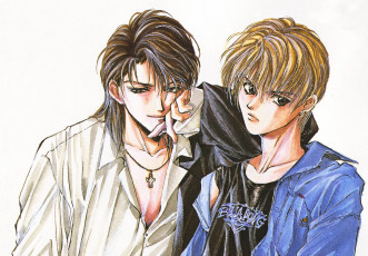 Картинка аниме angel+sanctuary парни
