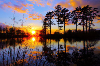 Картинка природа восходы закаты рассвет