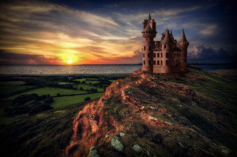 Картинка города -+дворцы +замки +крепости рассвет