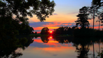 Картинка природа восходы закаты рассвет