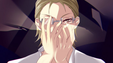 Картинка аниме shokugeki+no+soma фон взгляд парень