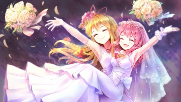 Картинка аниме touhou фон взгляд девушки