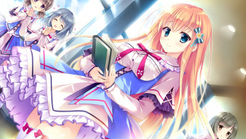 Картинка koi+suru+kimochi+no+kasanekata аниме взгляд девушки фон