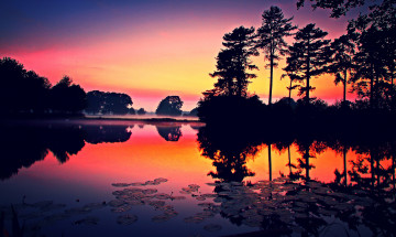 Картинка природа восходы закаты рассвет