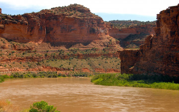 Картинка природа горы вода зелень