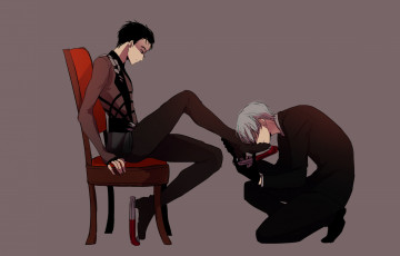 Картинка аниме yuri+on+ice victor nikiforov katsuki yuuri