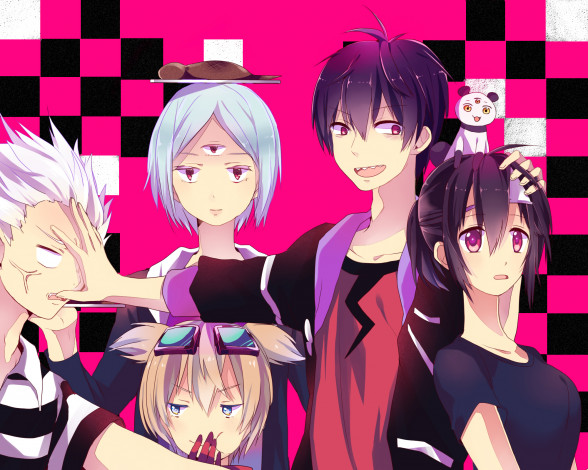 Обои картинки фото аниме, blood lad, кровавый, парень