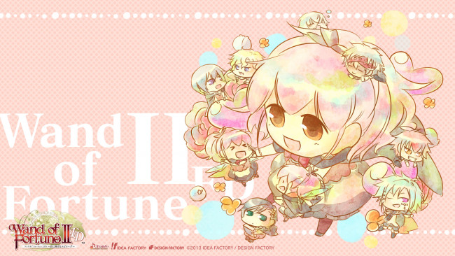 Обои картинки фото аниме, wand of fortune, малыши