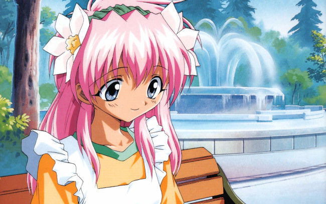 Обои картинки фото galaxy angel, аниме