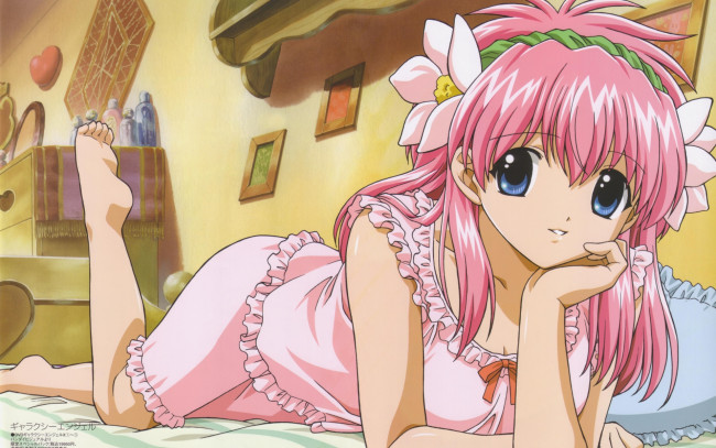 Обои картинки фото girls, аниме, galaxy angel