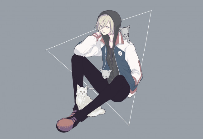 Обои картинки фото аниме, yuri on ice, yuri, plisetsky