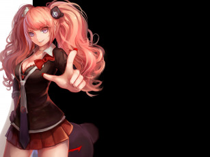 Картинка аниме danganronpa девушка